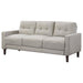 Bowen - Upholstered Track Arm Tufted Sofa - Simple Home Plus