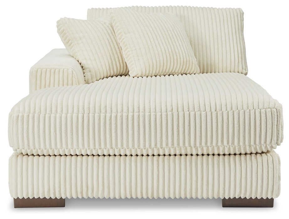 Lindyn - LAF Corner Chaise - Ivory - Simple Home Plus