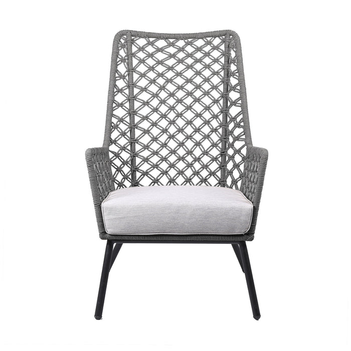 Marco - Indoor / Outdoor Steel Lounge Chair - Simple Home Plus