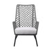 Marco - Indoor / Outdoor Steel Lounge Chair - Simple Home Plus