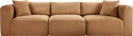 Shaggy - Fabric 3 Seat Modular Sofa - Simple Home Plus