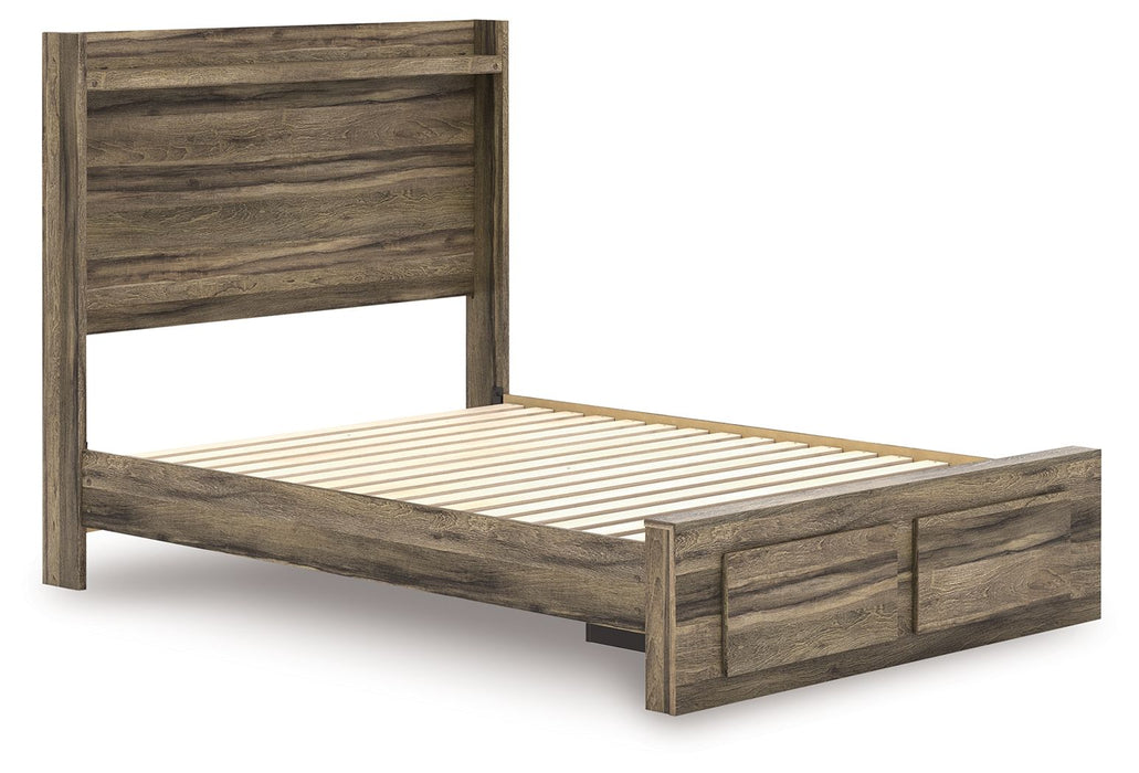 Elbrim - Panel Storage Bed - Simple Home Plus