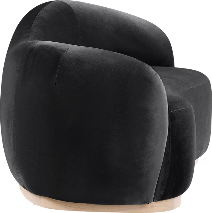 Gustavo - Velvet Upholstered Loveseat - Simple Home Plus