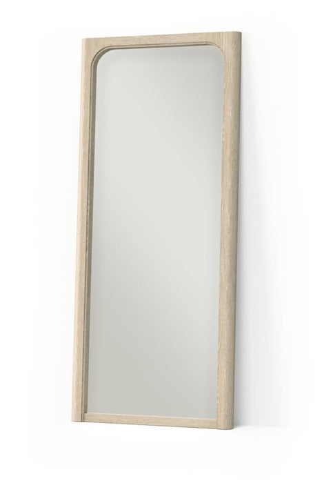 Solano - 80" Full Length Floor Mirror - Weathered Mango - Simple Home Plus