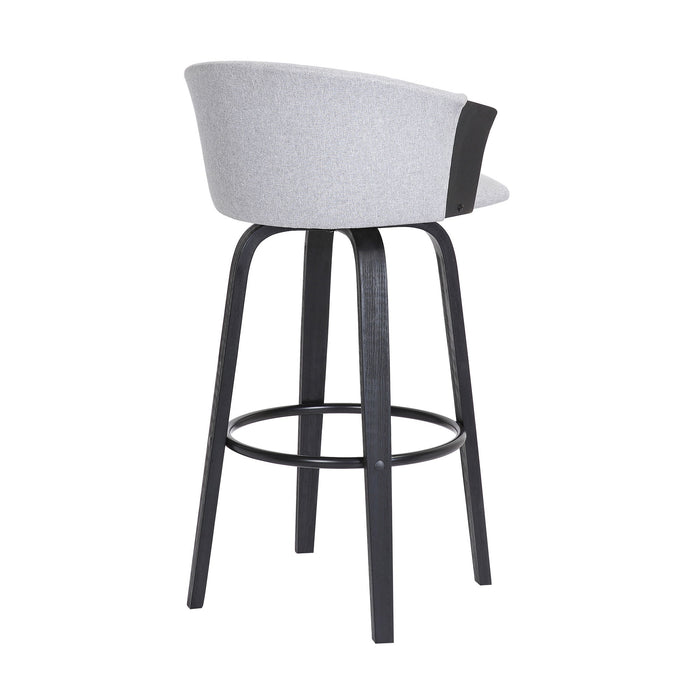 Diana - Swivel Wood Stool - Simple Home Plus