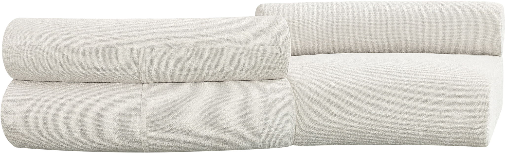 Bale - 2 Piece Curved Modular Sofa - Simple Home Plus