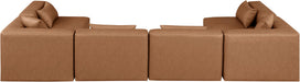 Cube - 6 Piece Modular Armless Sectional - Simple Home Plus