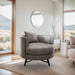 Harper - Swivel Chair - Stripe / Multi - Simple Home Plus