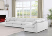 Comfy - 5 Piece Linen Modular Sectional - Simple Home Plus
