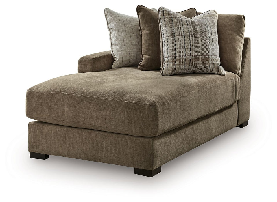 Camellia-Court - LAF Corner Chaise - Coffee - Simple Home Plus