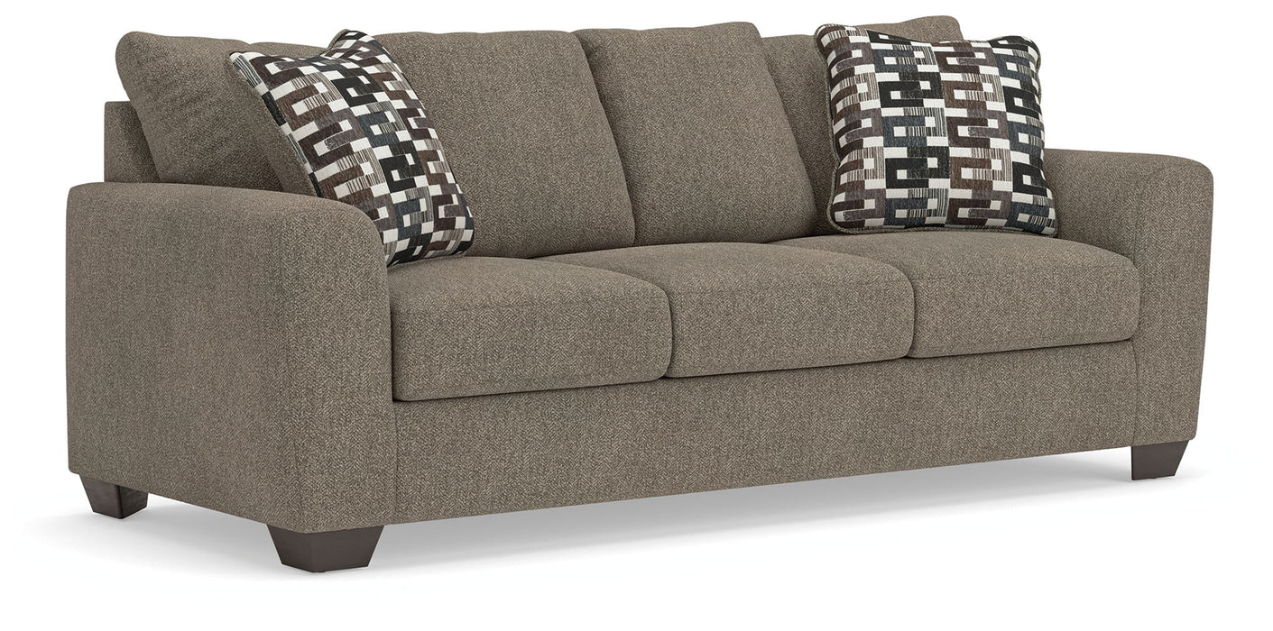 Triston-Peaks - Queen Sofa Sleeper - Suede - Simple Home Plus