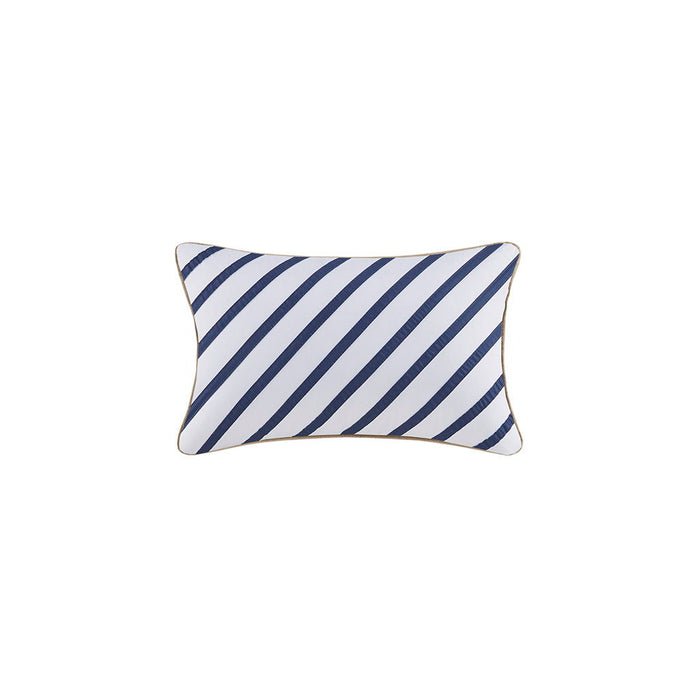 Ashton - Duvet Cover Set - Khaki / Navy - Simple Home Plus