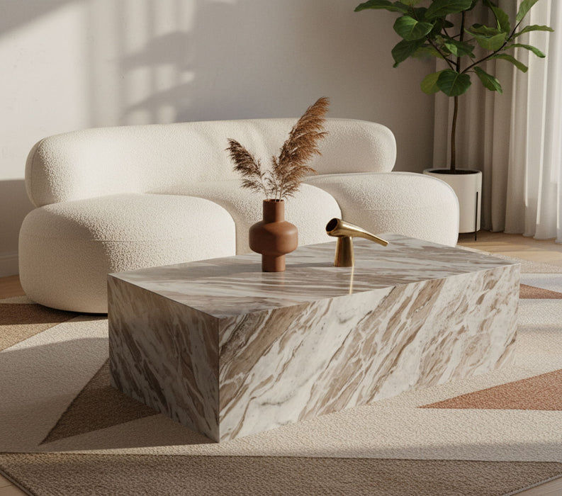 Bolzano - Marble Table - Simple Home Plus