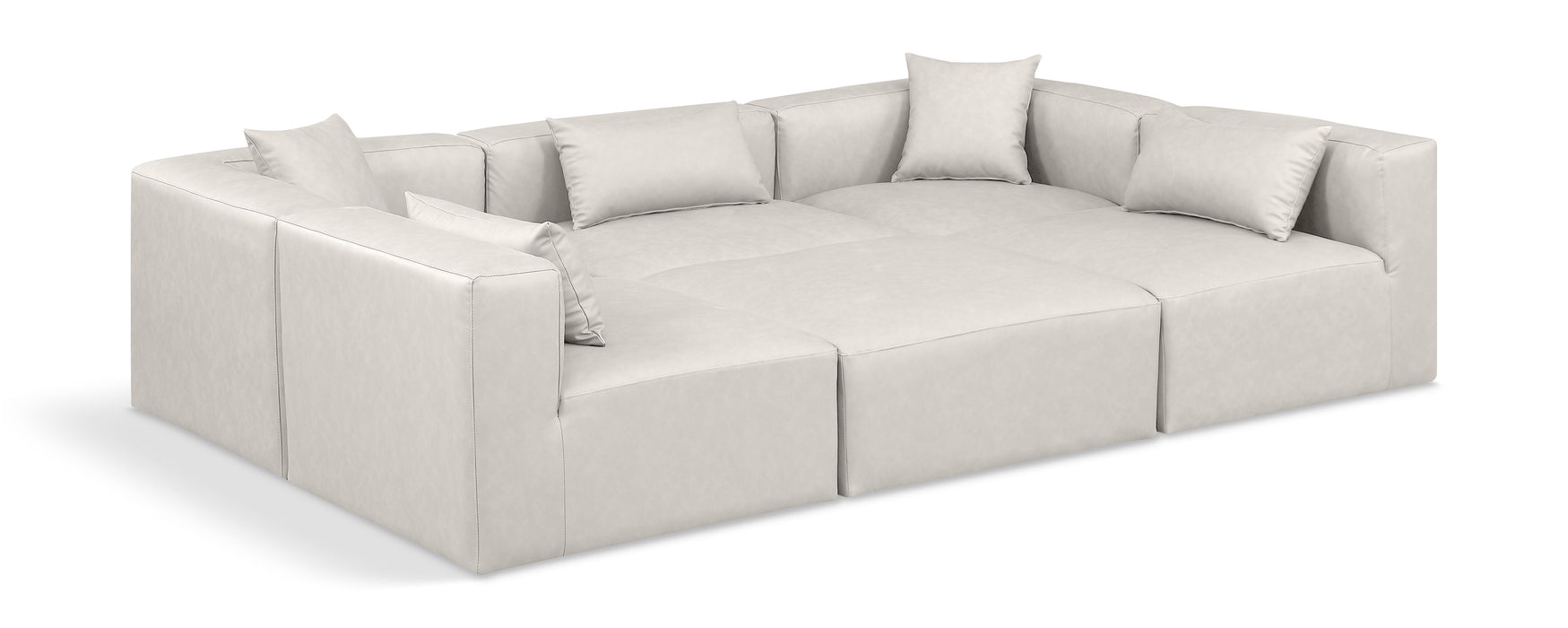 Cube - 6 Piece Modular Sectional - Simple Home Plus