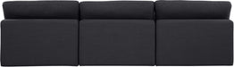 Comfy - Linen Modular Armless Sofa 3 Seats - Simple Home Plus