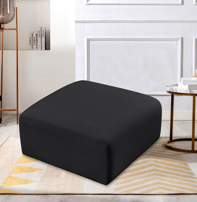 Arc - Faux Leather Ottoman - Simple Home Plus