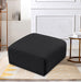Arc - Faux Leather Ottoman - Simple Home Plus