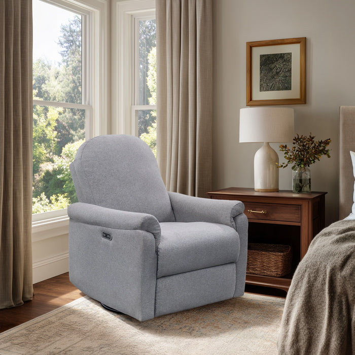 Elio - Power Recliner - Light Gray