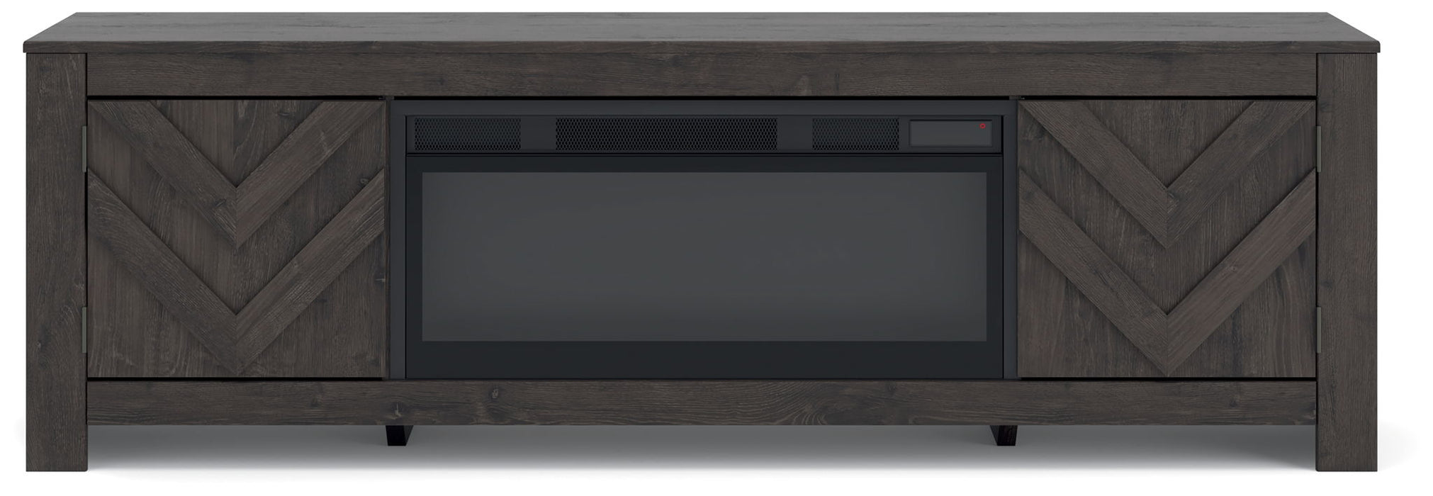 Cayboni - LG TV Stand With Fireplace Option - Simple Home Plus