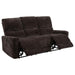 Navarro - Chenille Upholstered Reclining Sofa - Simple Home Plus