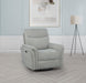 Adler - Upholstered Power Swivel Glider Recliner - Simple Home Plus