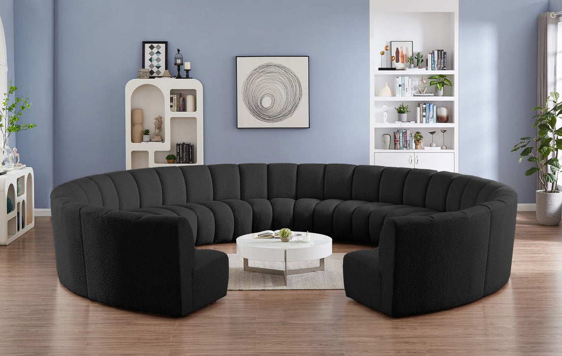 Infinity - 11 Piece Boucle Modular Sectional - Simple Home Plus