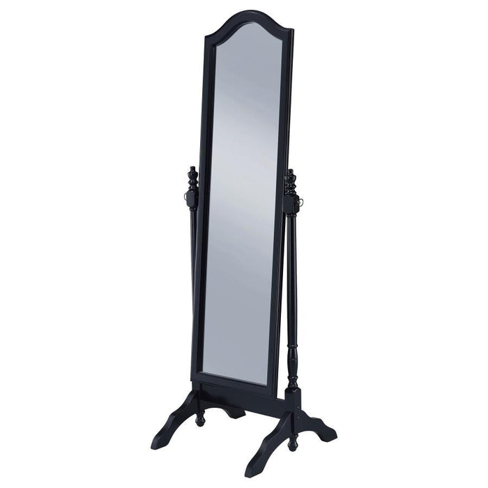 Cabot - Wood Adjustable Length Cheval Mirror - Simple Home Plus