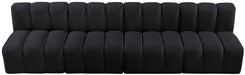 Arc - Velvet 4 Seats Modular Sofa - Simple Home Plus