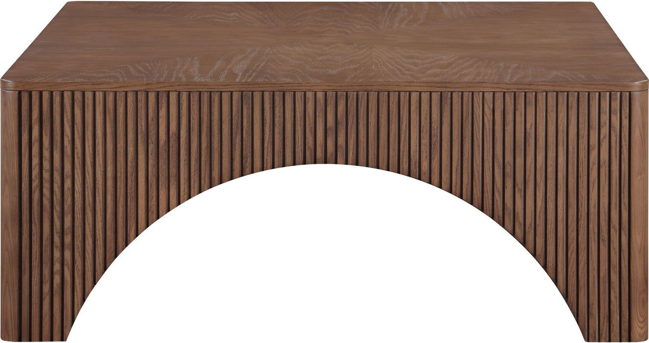 Eloise - Oak Veneer Coffee Table - Simple Home Plus