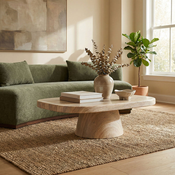 Prato - Concrete Indoor/Outdoor Coffee Table - Simple Home Plus