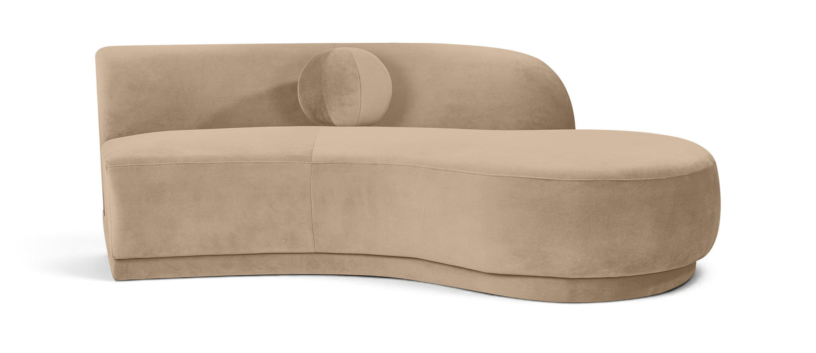 Avra - 86" Velvet Performance Fabric Upholstered Sofa