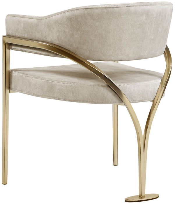 Madelyn - Dining Chair (Set of 2) - Brushed Brass - Simple Home Plus