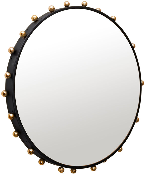 Raven - Mirror - Black / Gold - Simple Home Plus