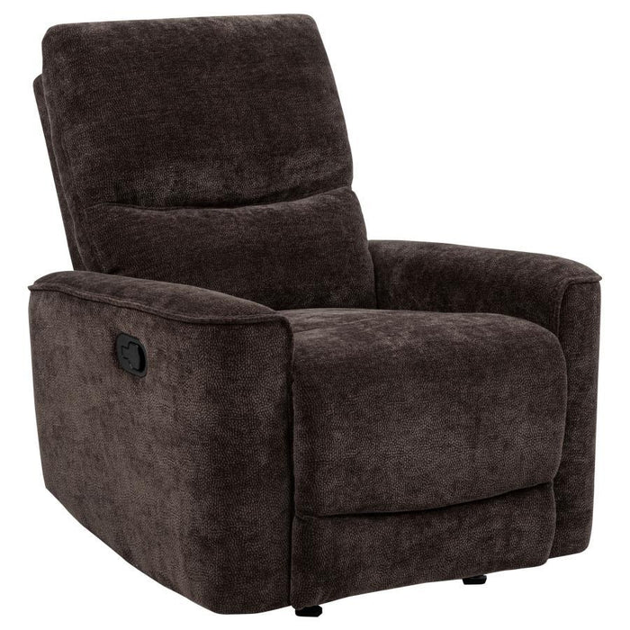 Navarro - Chenille Upholstered Glider Recliner - Simple Home Plus