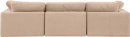 Comfy - Velvet Modular Sofa 3 Seats - Simple Home Plus