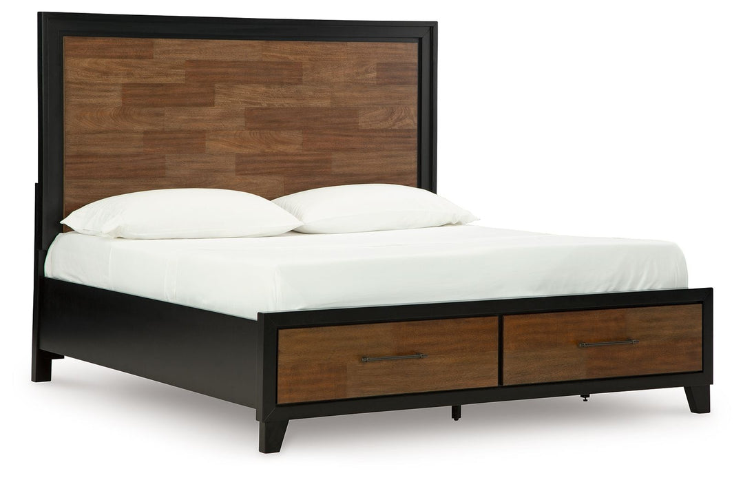 Kraeburn - Panel Storage Bed - Simple Home Plus