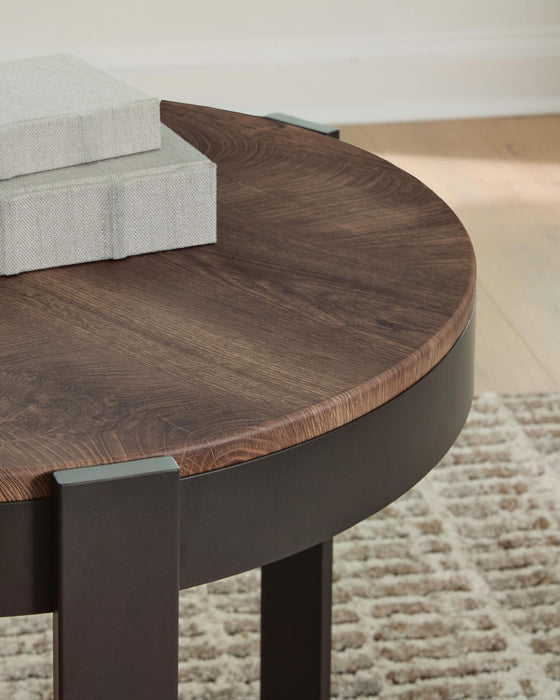 Horizon Hills - Occasional Table Set (Set of 3) - Brown / Black - Simple Home Plus