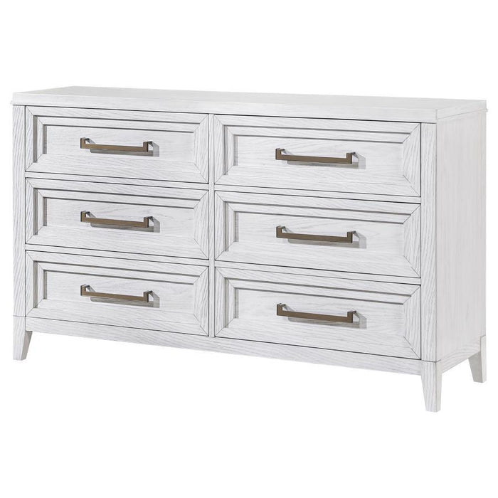 Marielle - 6-Drawer Bedroom Dresser - Simple Home Plus