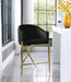 Xavier - Counter Stool with Gold Legs - Simple Home Plus