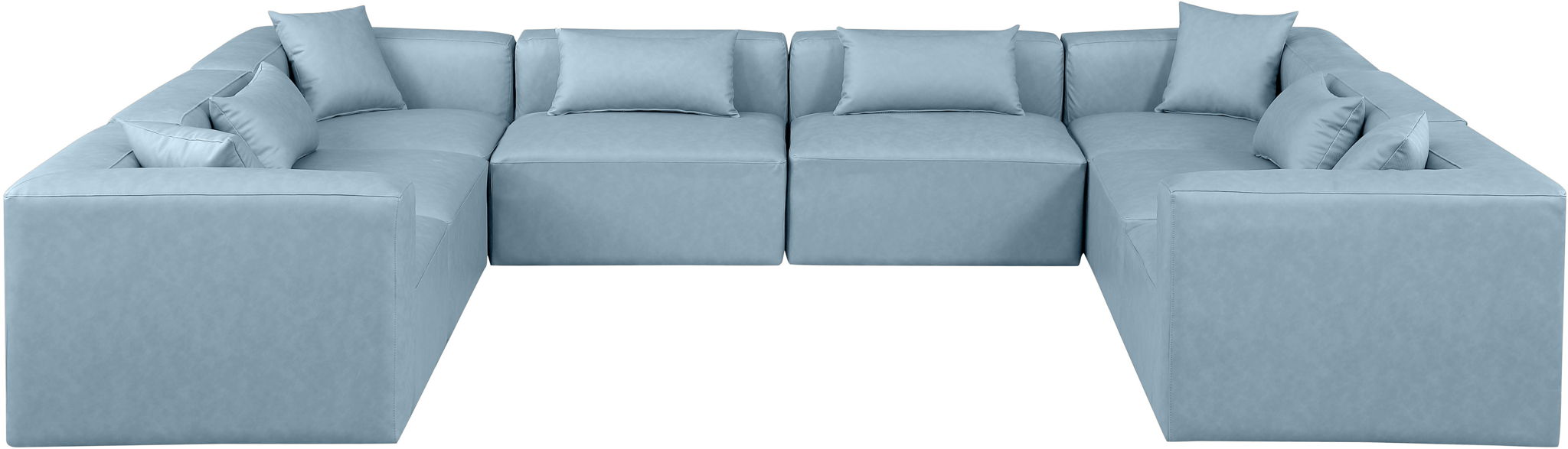 Cube - 8 Piece Modular Sectional - Simple Home Plus