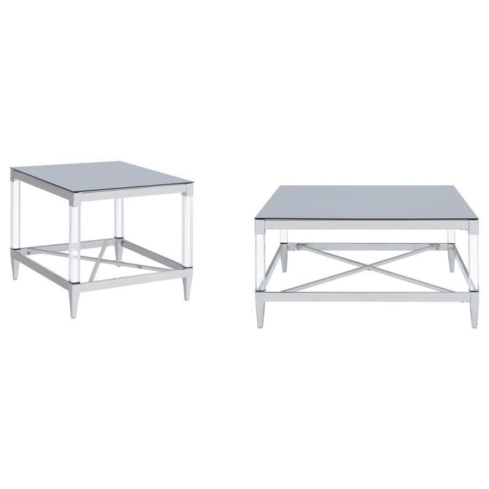 Lindley - Square Coffee And End Table Set - Simple Home Plus