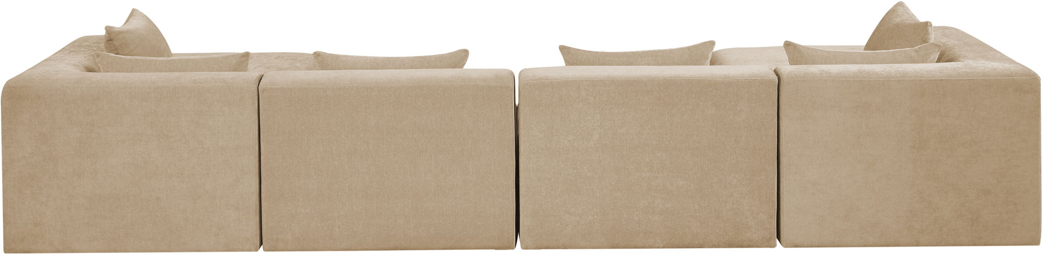 Stellar - 6 Piece Upholstered Modular Sectional - Simple Home Plus