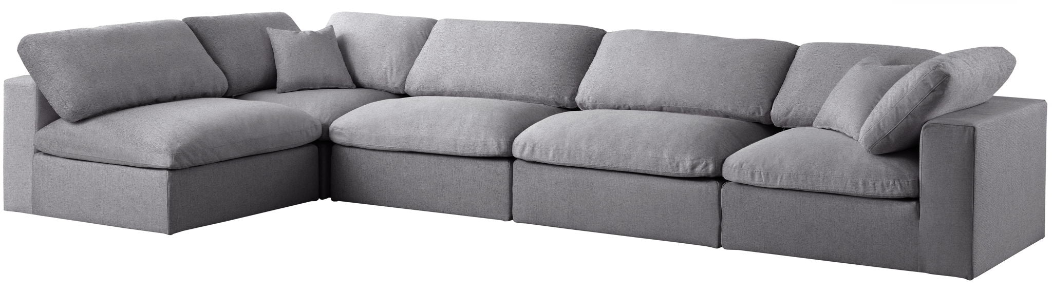 Serene - 5 Piece Modular Sectional - Simple Home Plus