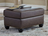 Roxmere - Umber - Ottoman - Simple Home Plus