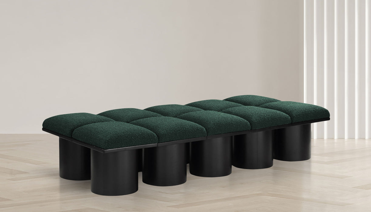 Pavilion - 10 Piece Modular Bench With Black Base - Simple Home Plus