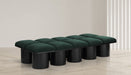Pavilion - 10 Piece Modular Bench With Black Base - Simple Home Plus