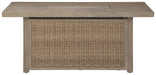 Beachcroft - Rectangular Fire Pit Table - Simple Home Plus