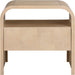 Giada - Solid Wood And Veneer Nightstand - Simple Home Plus