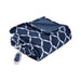 Heated Ogee - Throw - Indigo - Simple Home Plus