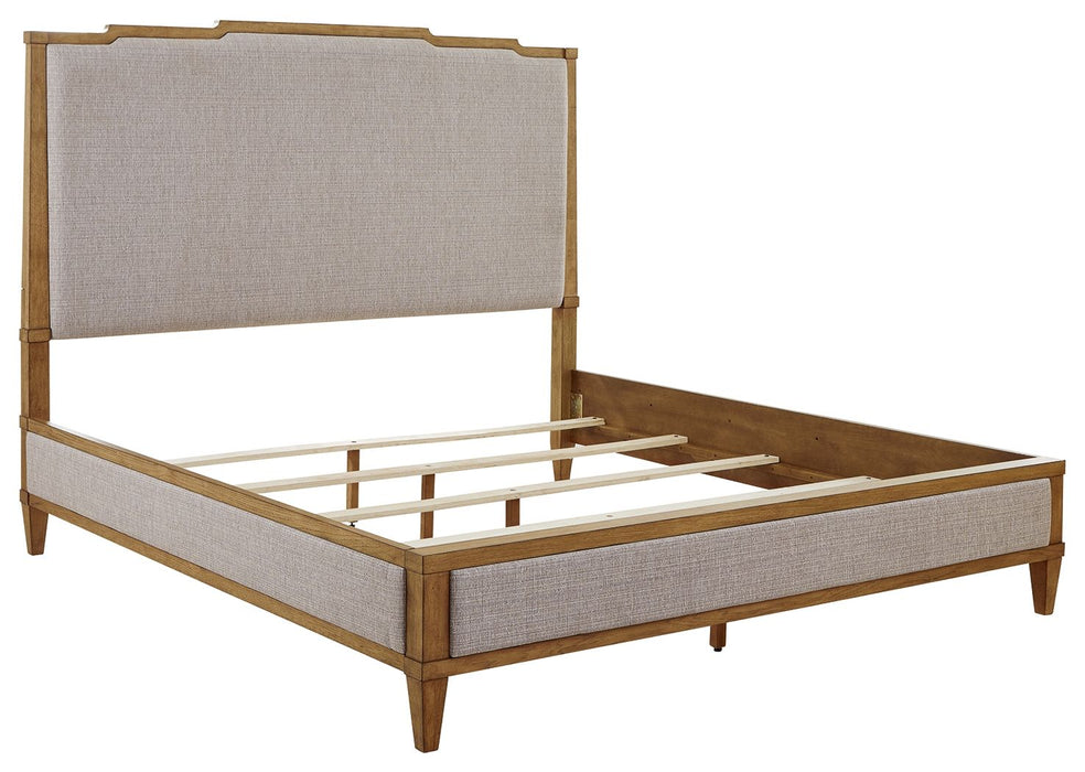 Sharlance - Upholstered Panel Bed - Simple Home Plus